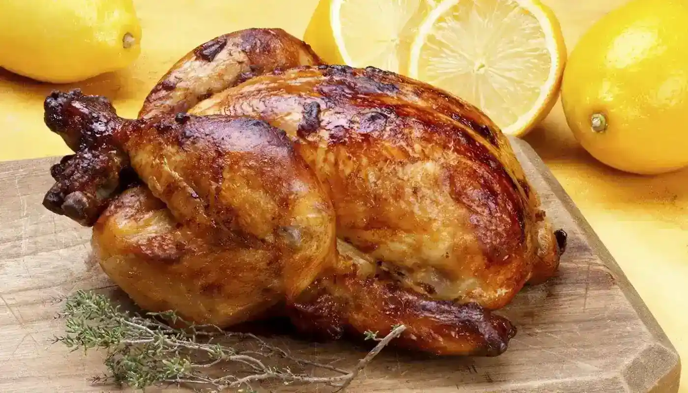 Pollo al horno casero tradicional y muy fácil