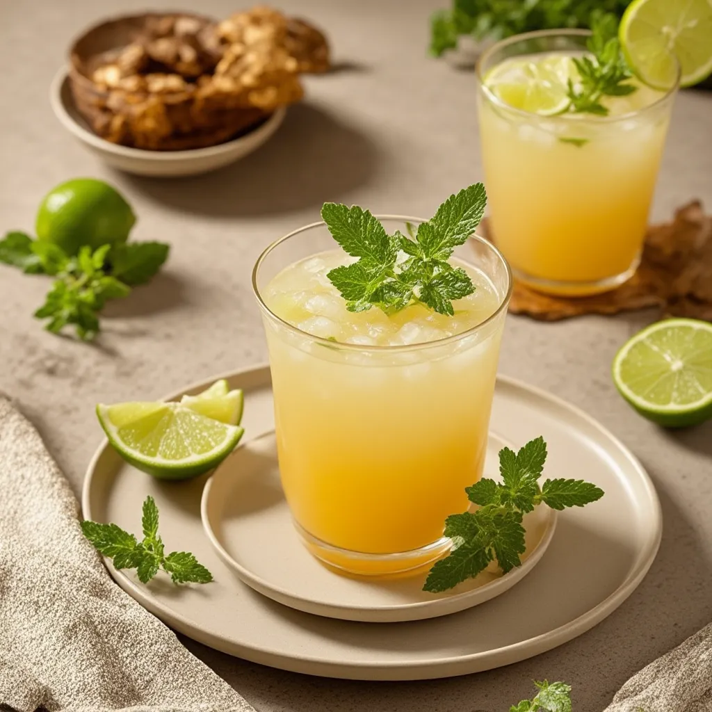 Agua de Tamarindo y Limón Mexicano