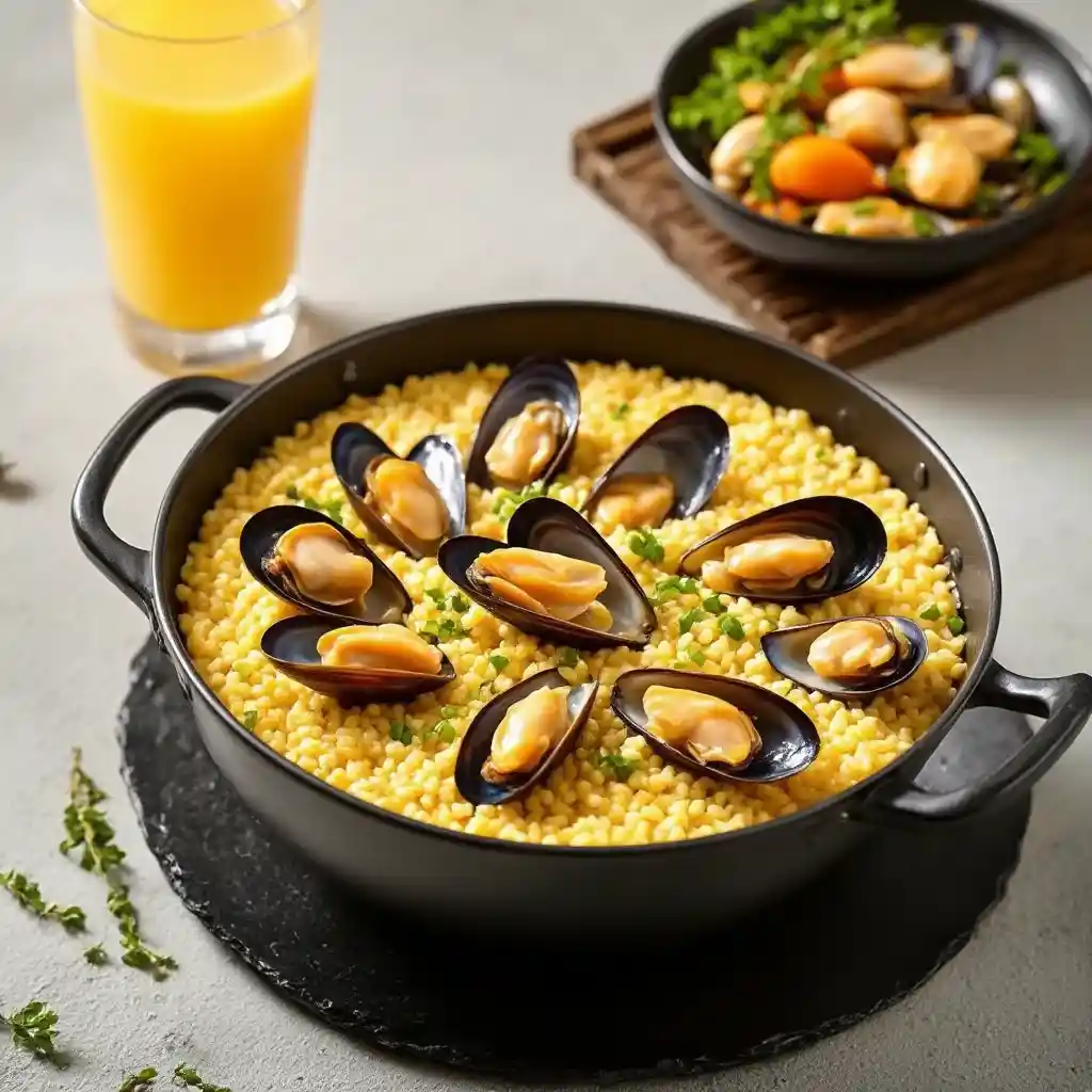 Arroz al Horno con Almejas - Sabor del Mediterráneo