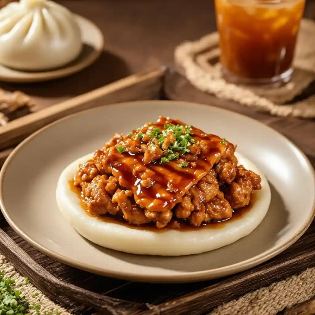 Bao Bun de Pollo Teriyaki - receta tradicional