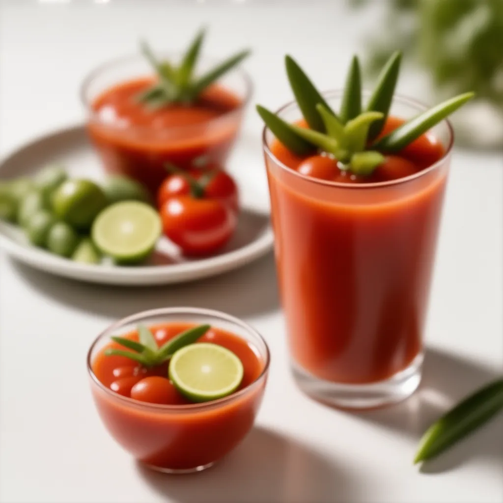Bloody Mary Clásico con Toque Fresco
