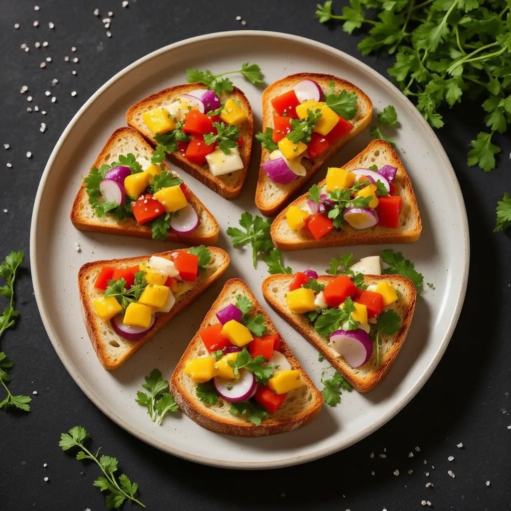Bruschetta med tartar - tradisjonell oppskrift