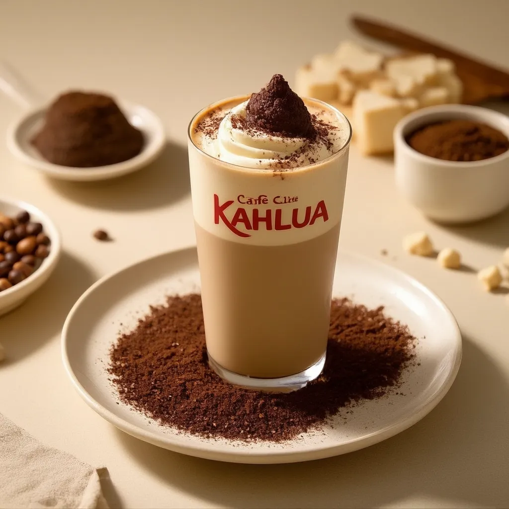 Café Helado Relleno de Kahlúa