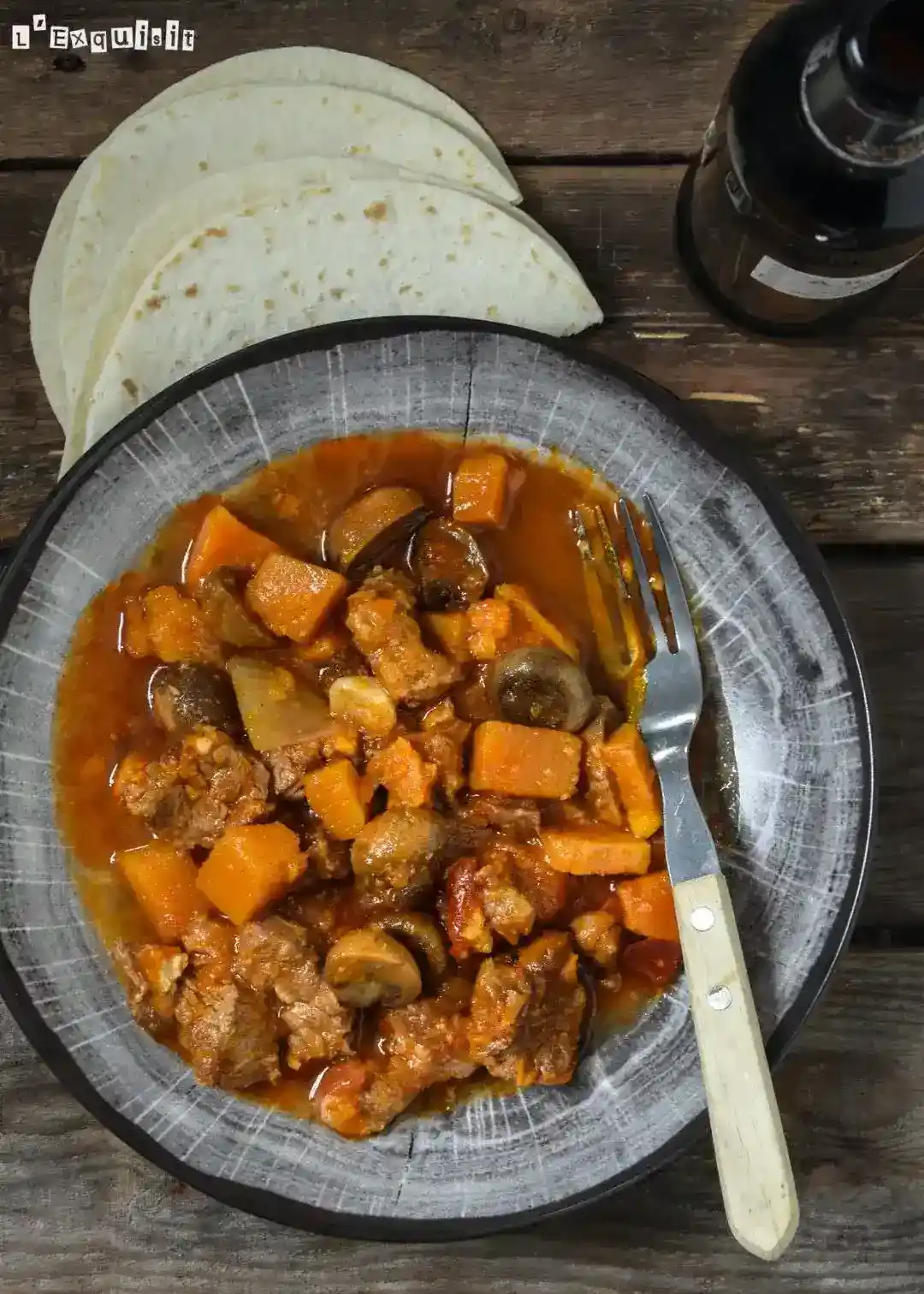 Cazuela de cordero con verduras de invierno