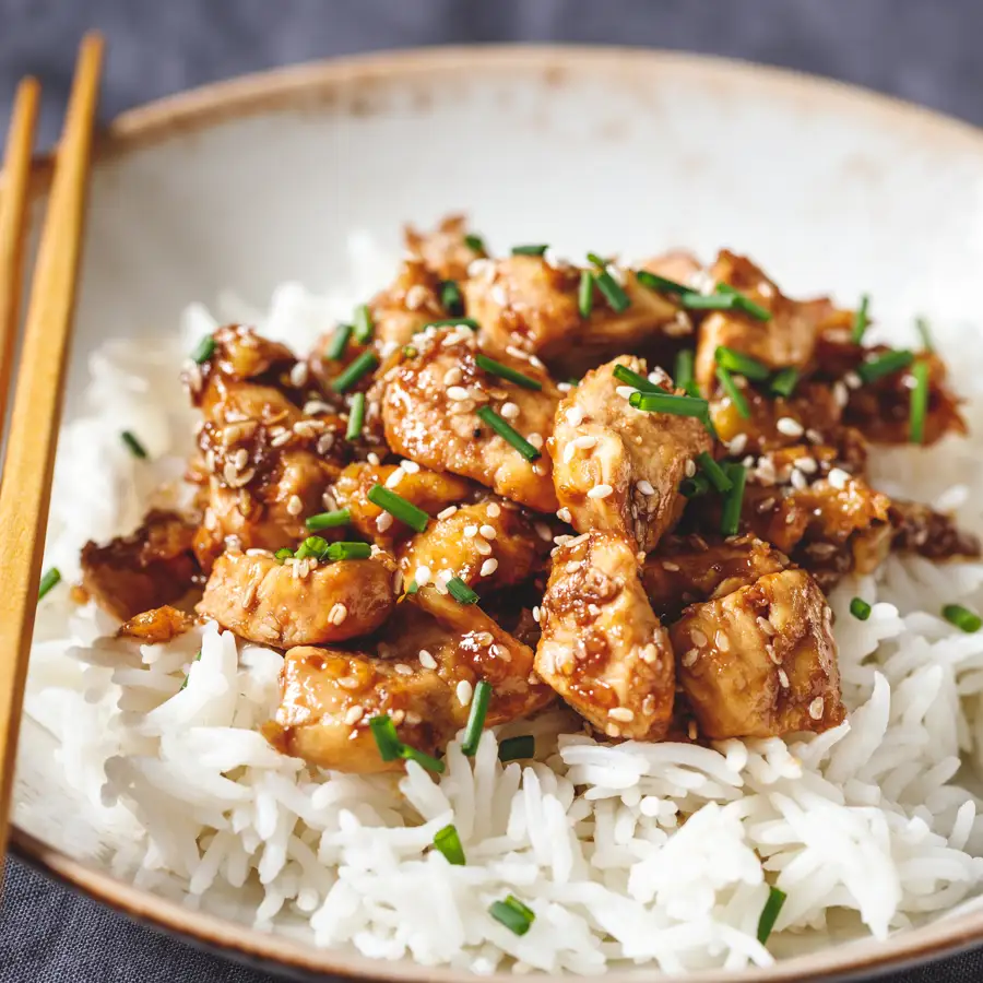 Cazuela de Pollo Teriyaki Exquisita