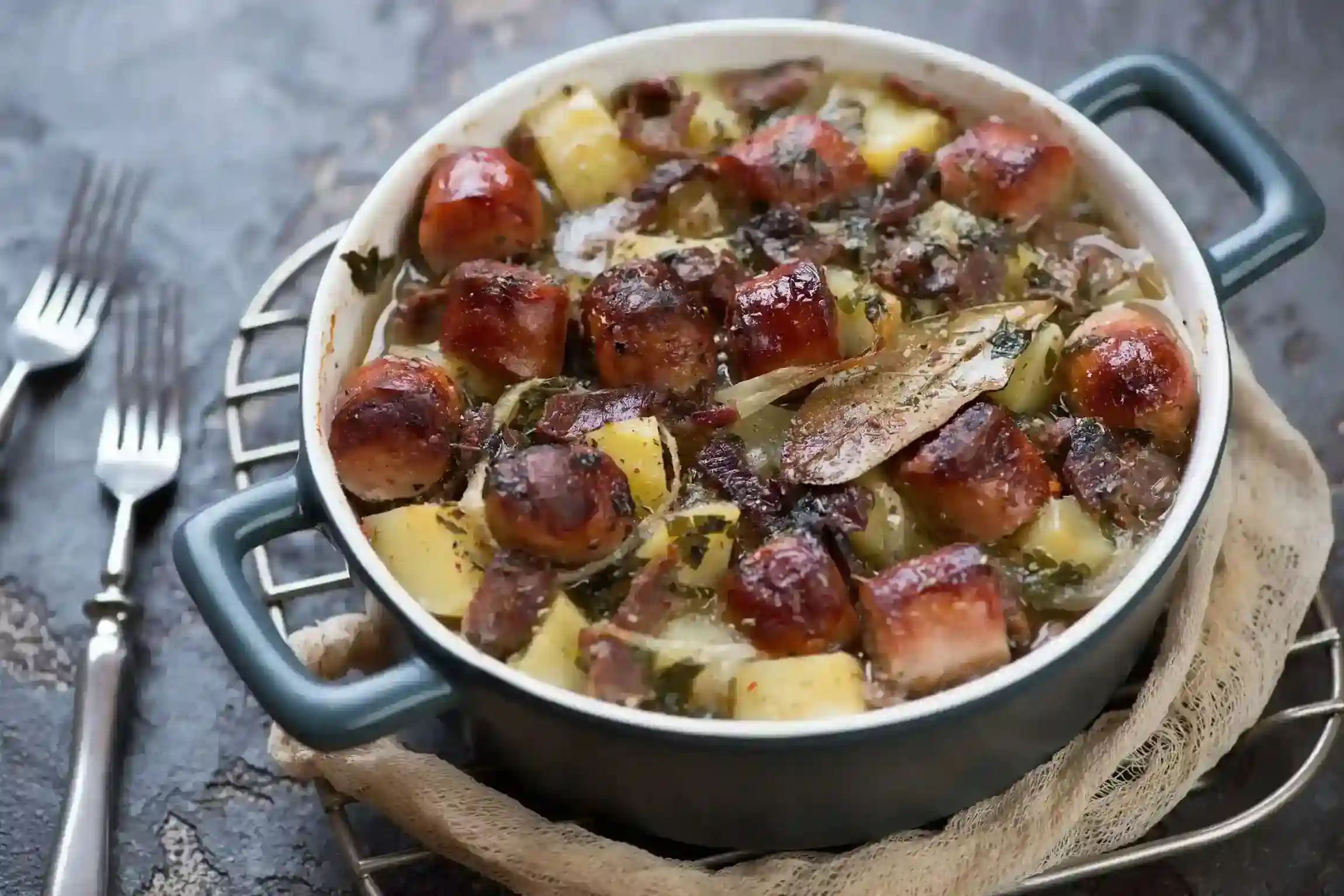 Cazuela Irlandesa de Salchicha y Patata