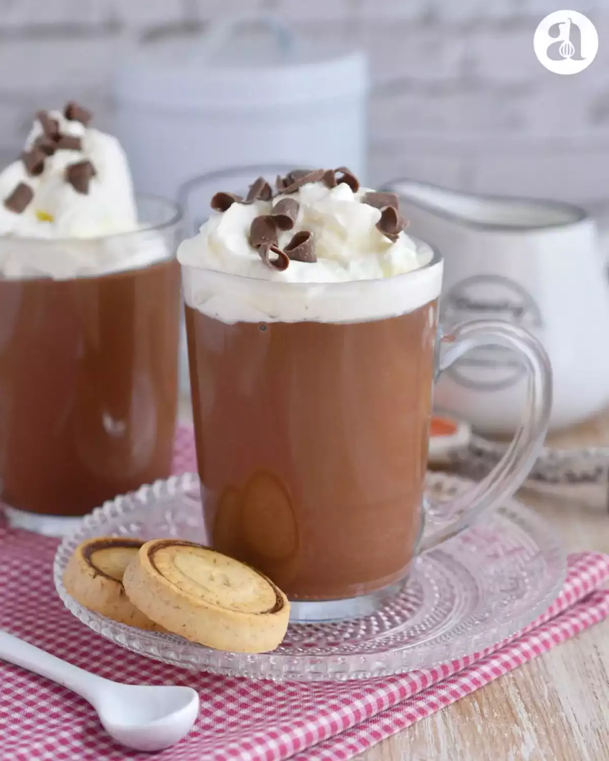 Chocolate caliente espeso y cremoso