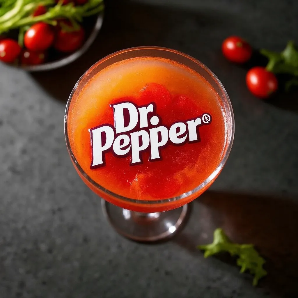 Cocktail Dr. Pepper Explosivo