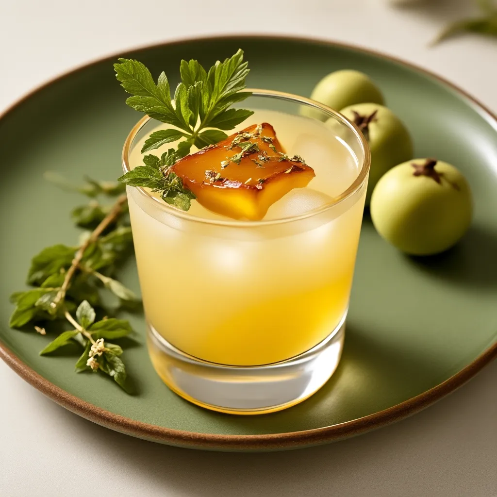 Coctel Exquisito de Tomillo y Higo