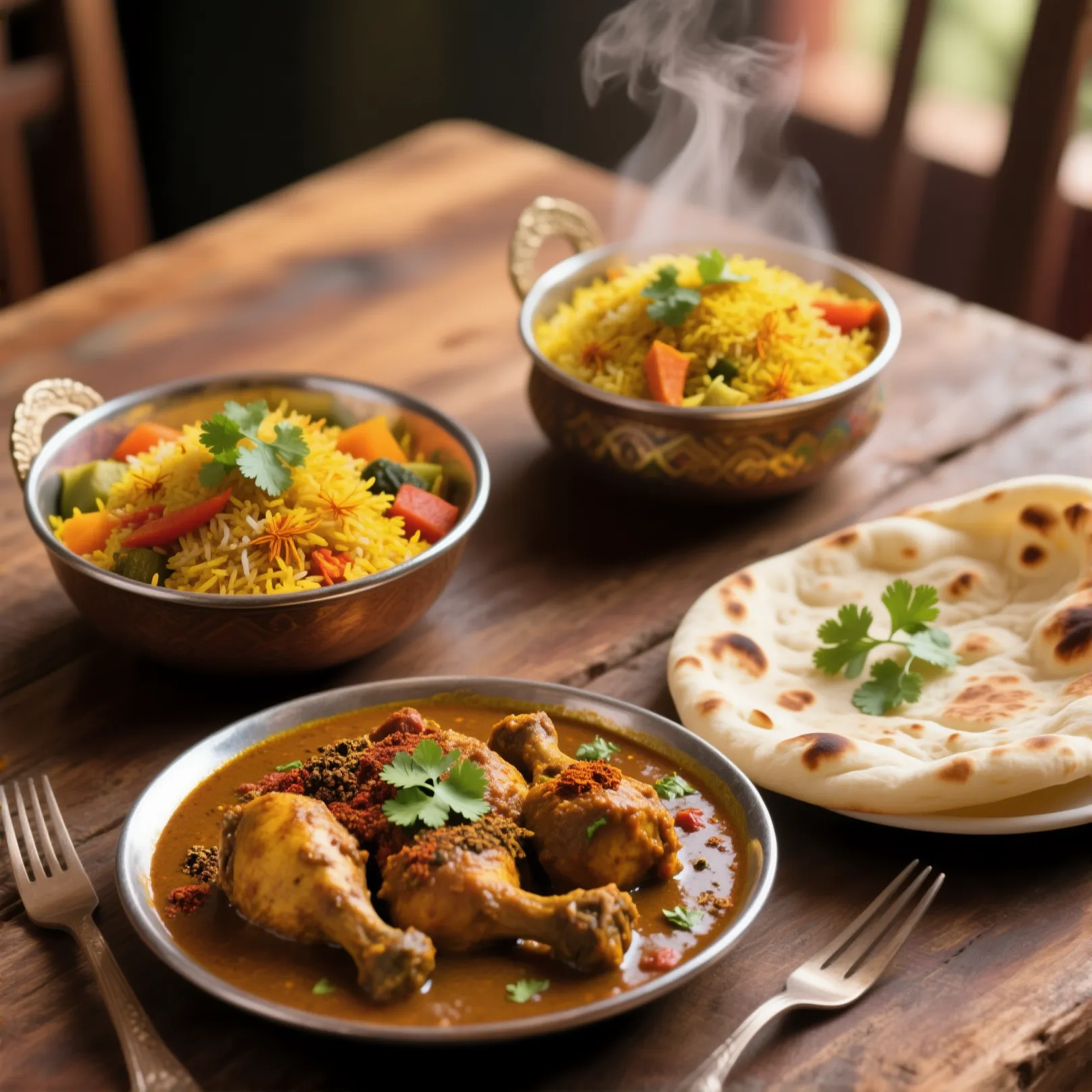 Traditionelles indisches Essen: 5 berühmte Rezepte mit Curry, Biryani und Naan