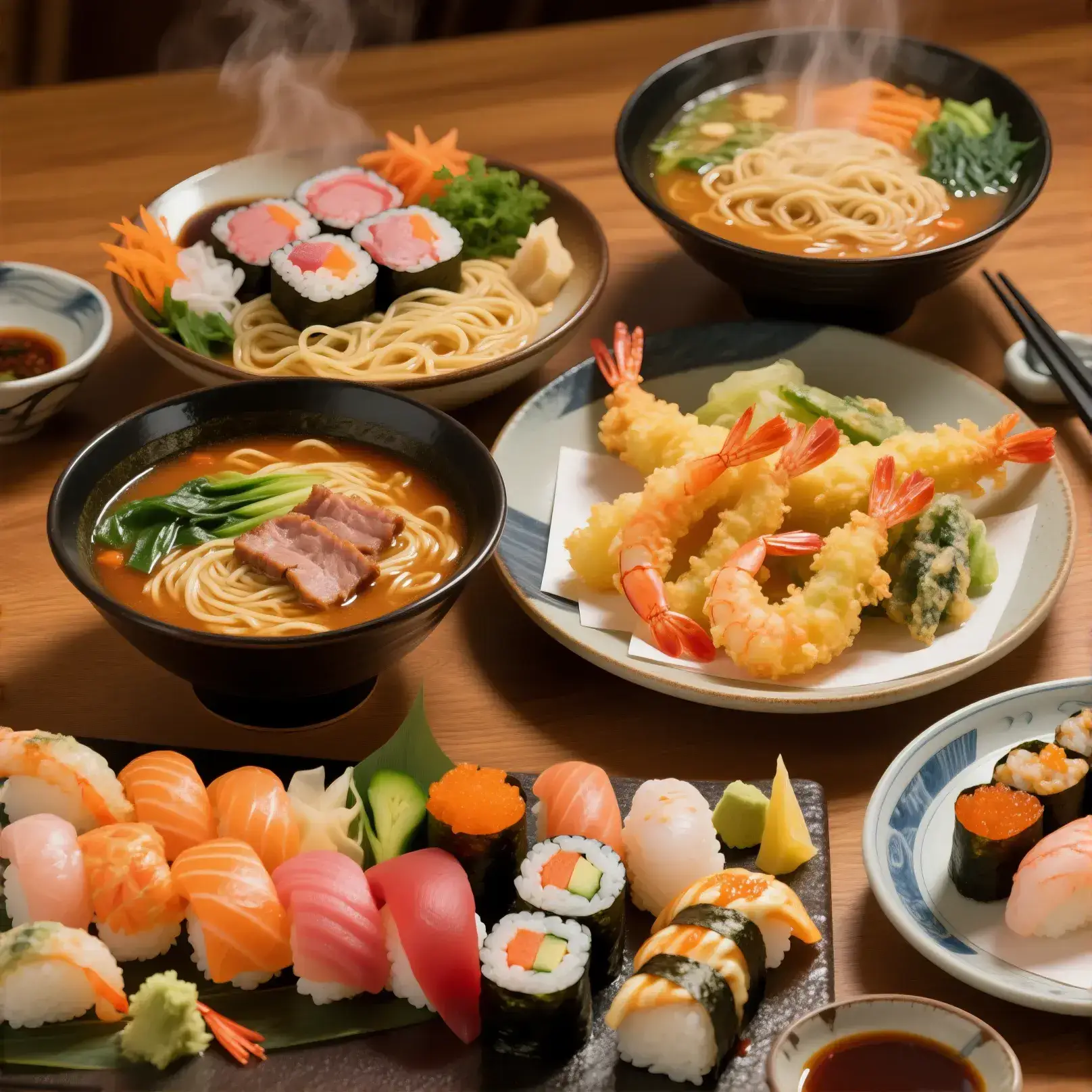 Traditionelles japanisches Essen: 5 berühmte Rezepte wie Sushi, Ramen und Tempura
