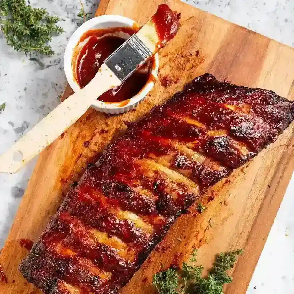Costillas de cerdo a la barbacoa caseras
