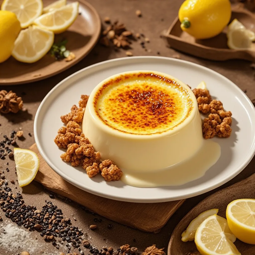 Creme Brûlée al Limón - receta tradicional