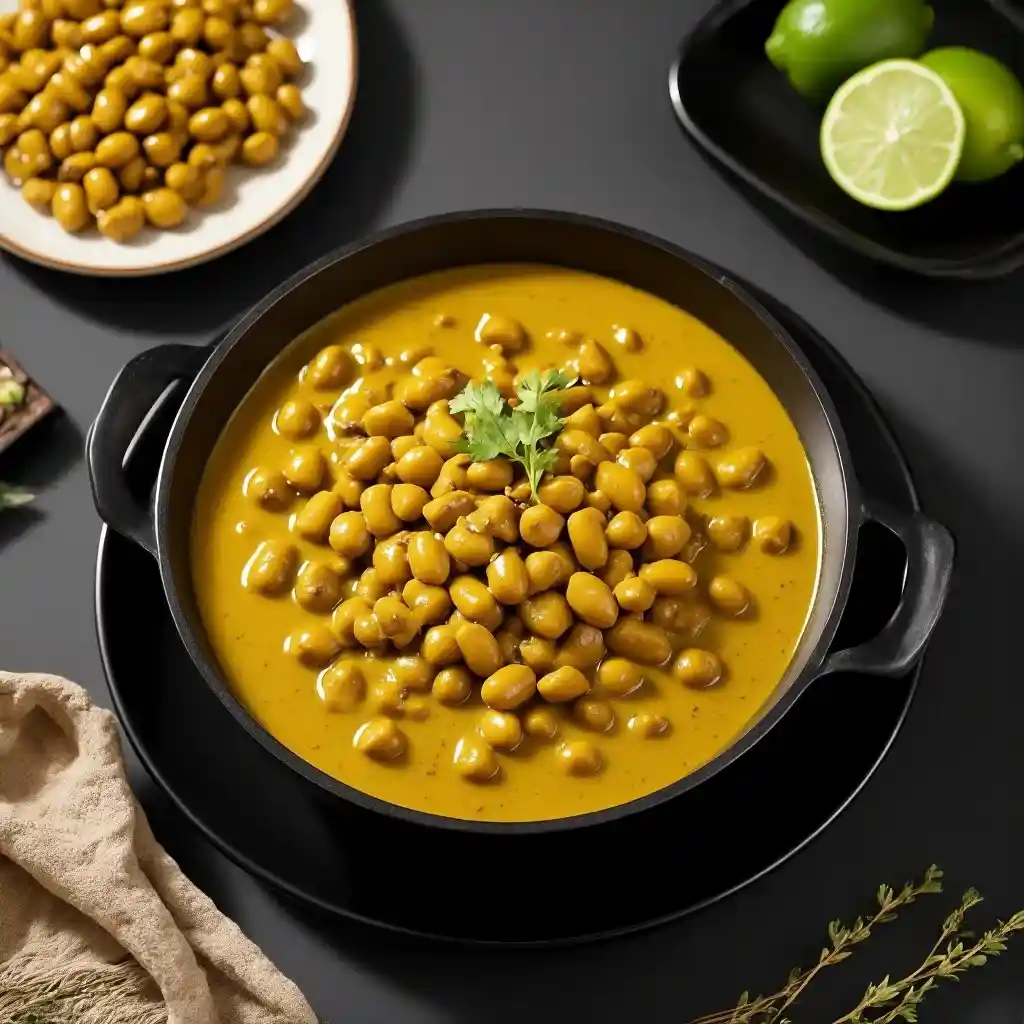 Curry de Garbanzos con Coco y Limón