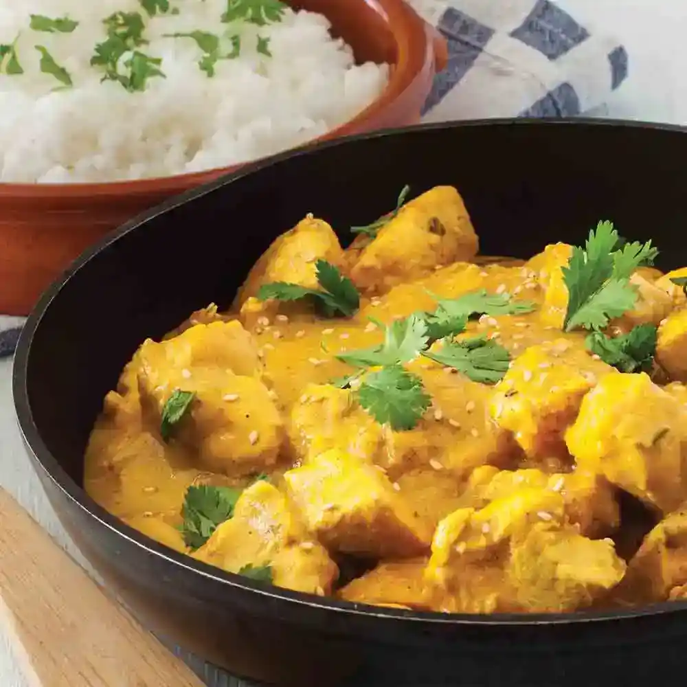 Curry Verde Tailandés con Pollo