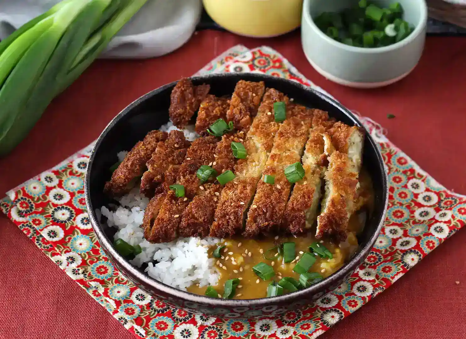 Вкусный японский катсу карри