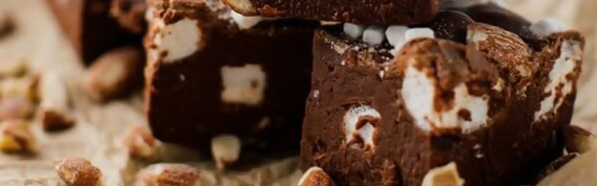 Dulce de azúcar de Rocky Road