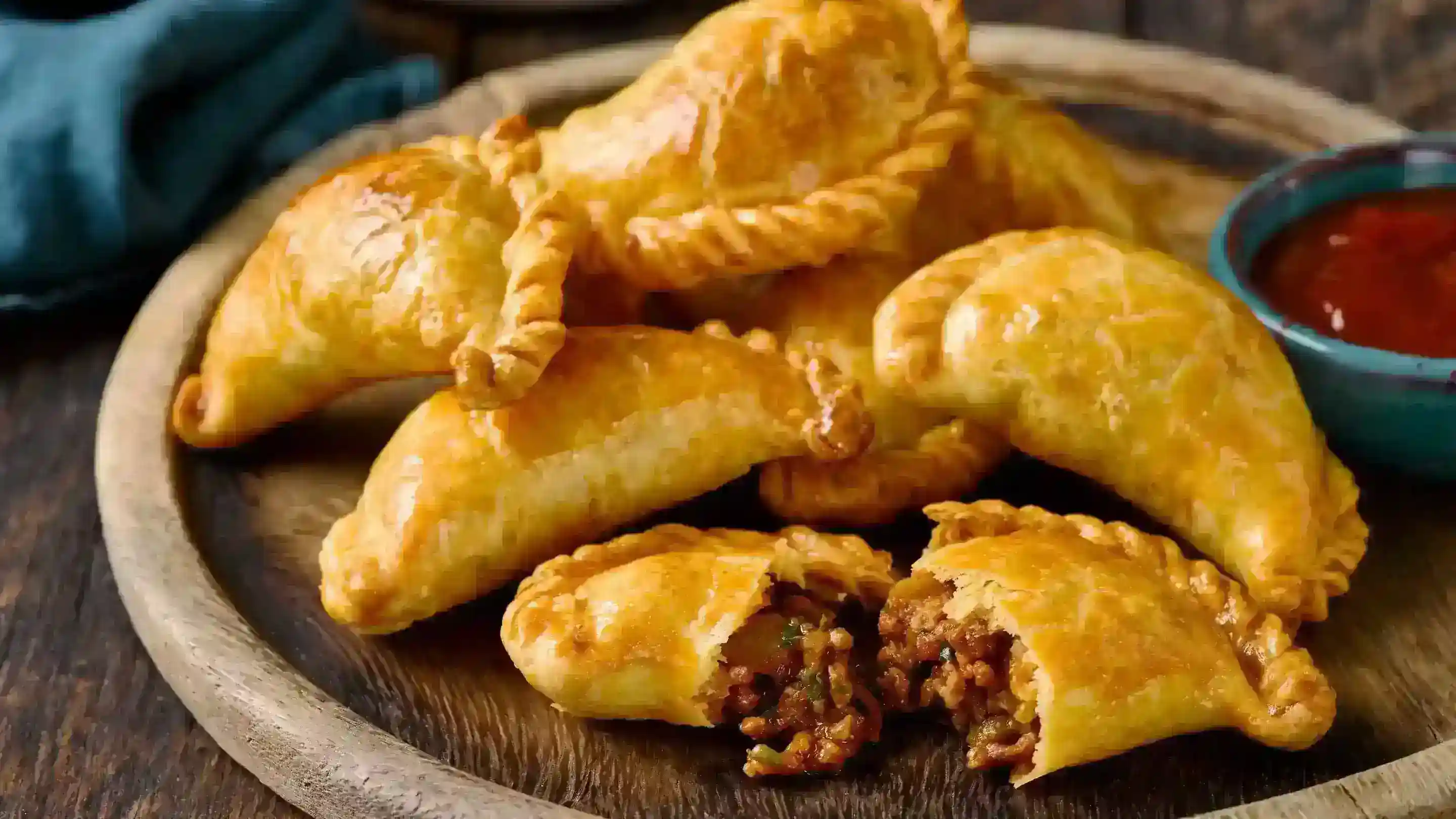 Empanadas argentinas rellenas de carne