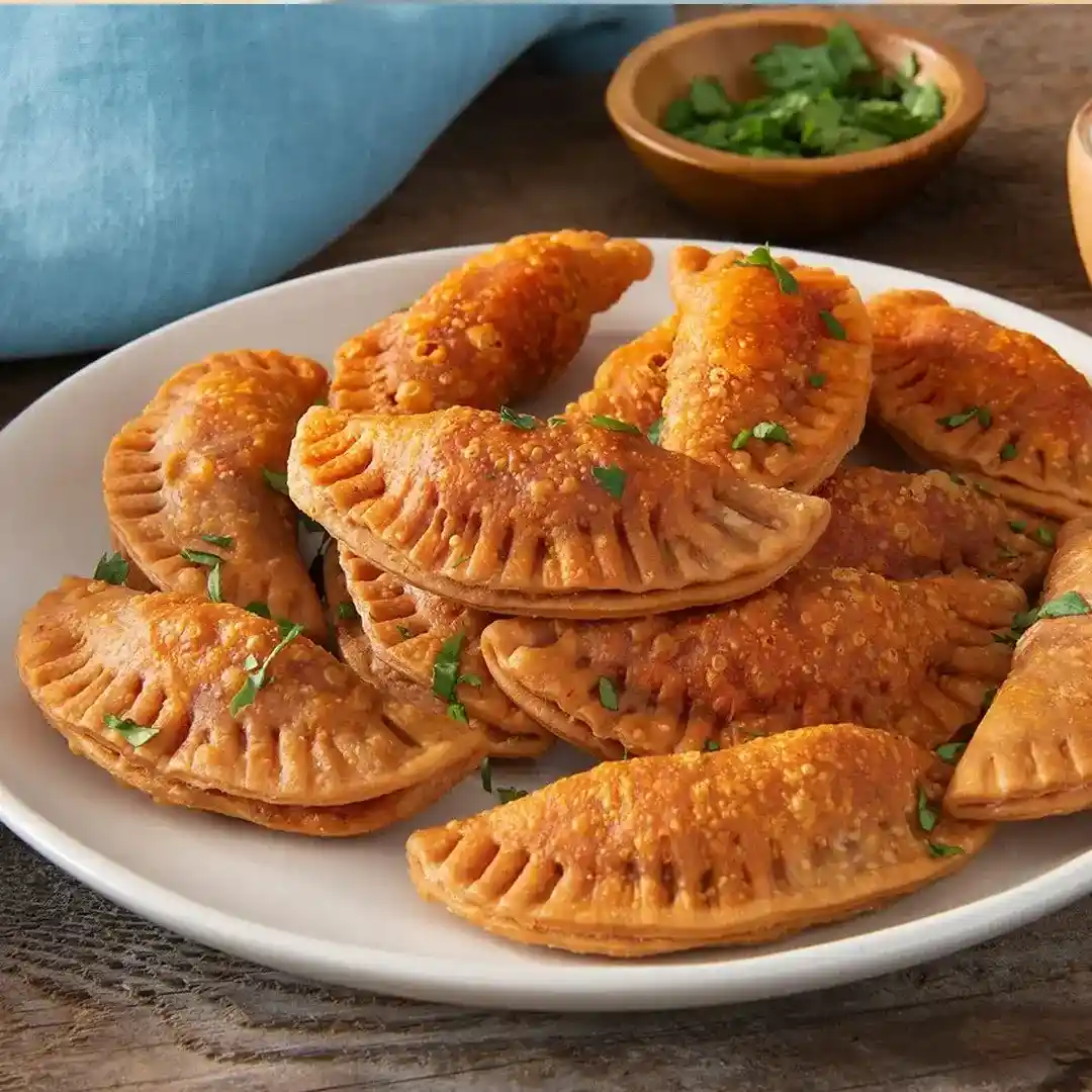 Gylne og fylte argentinske empanadas