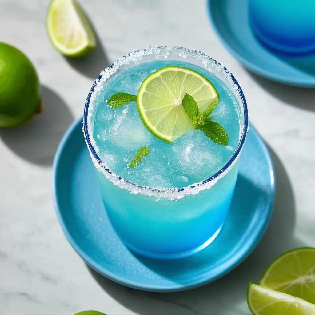Exquisita Margarita Azul Belga