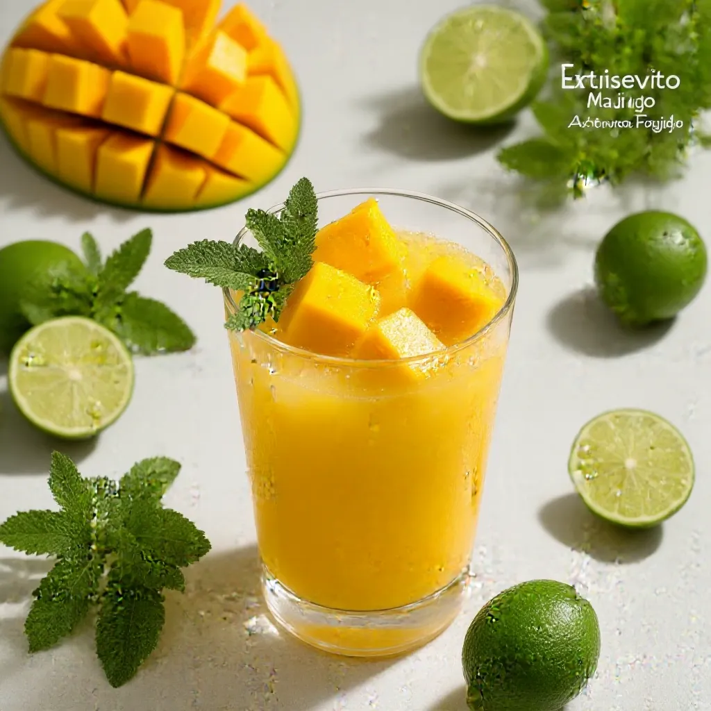 Exquisito Mojito de Mango Fresco