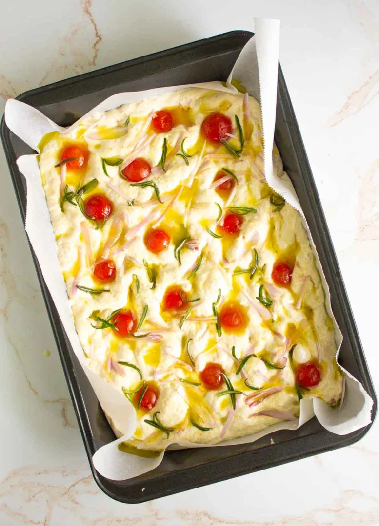 Hjemmelaget focaccia