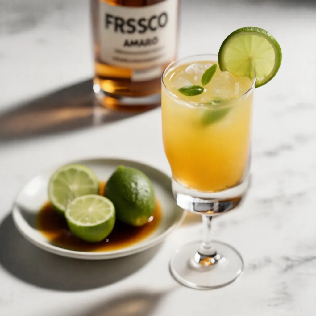 Frisco Amargo: Cocktail Clásico y Refrescante