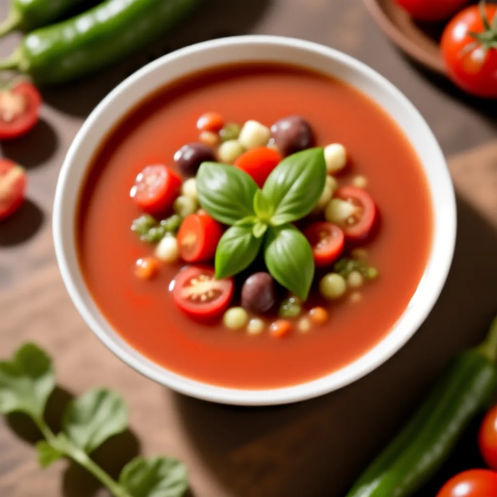Gazpacho Andaluz Fresco y Visceral