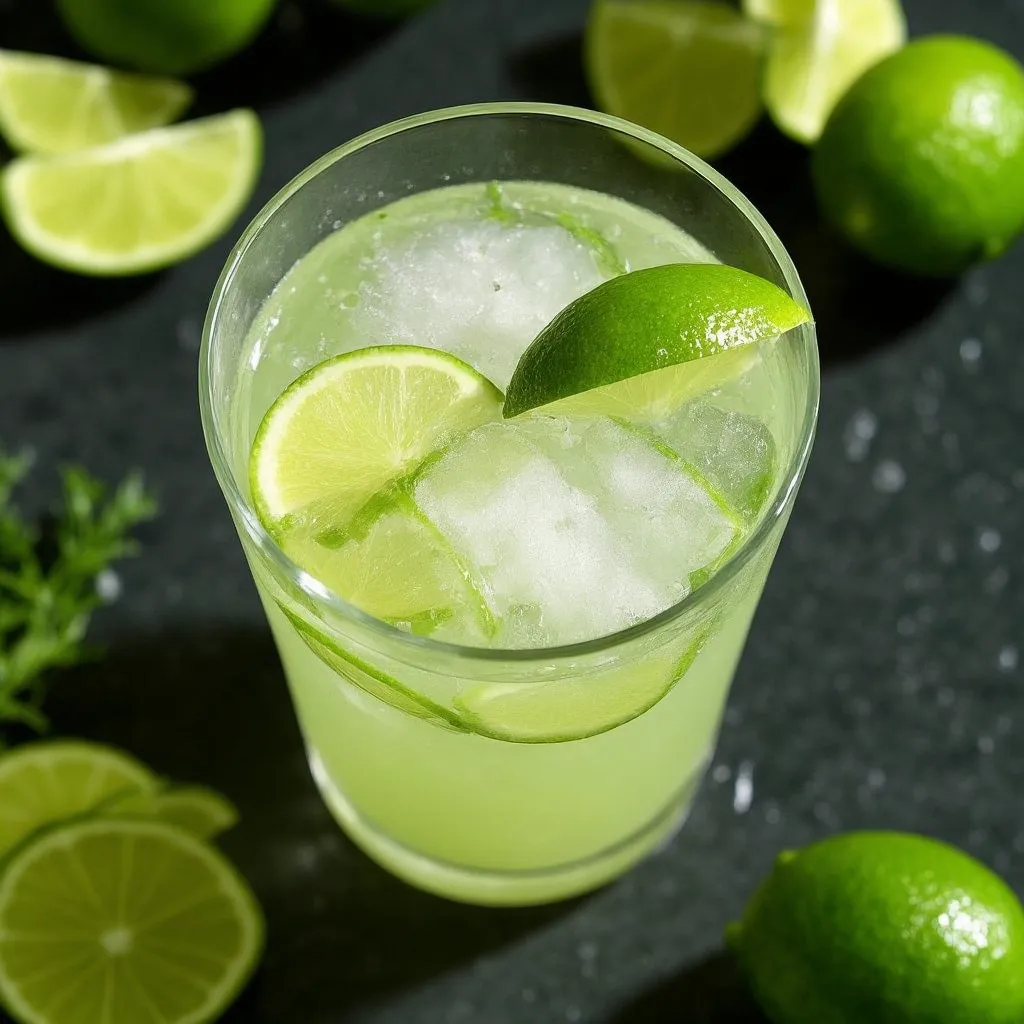 Gin Fizz Refrescante: Un Escape Citrico