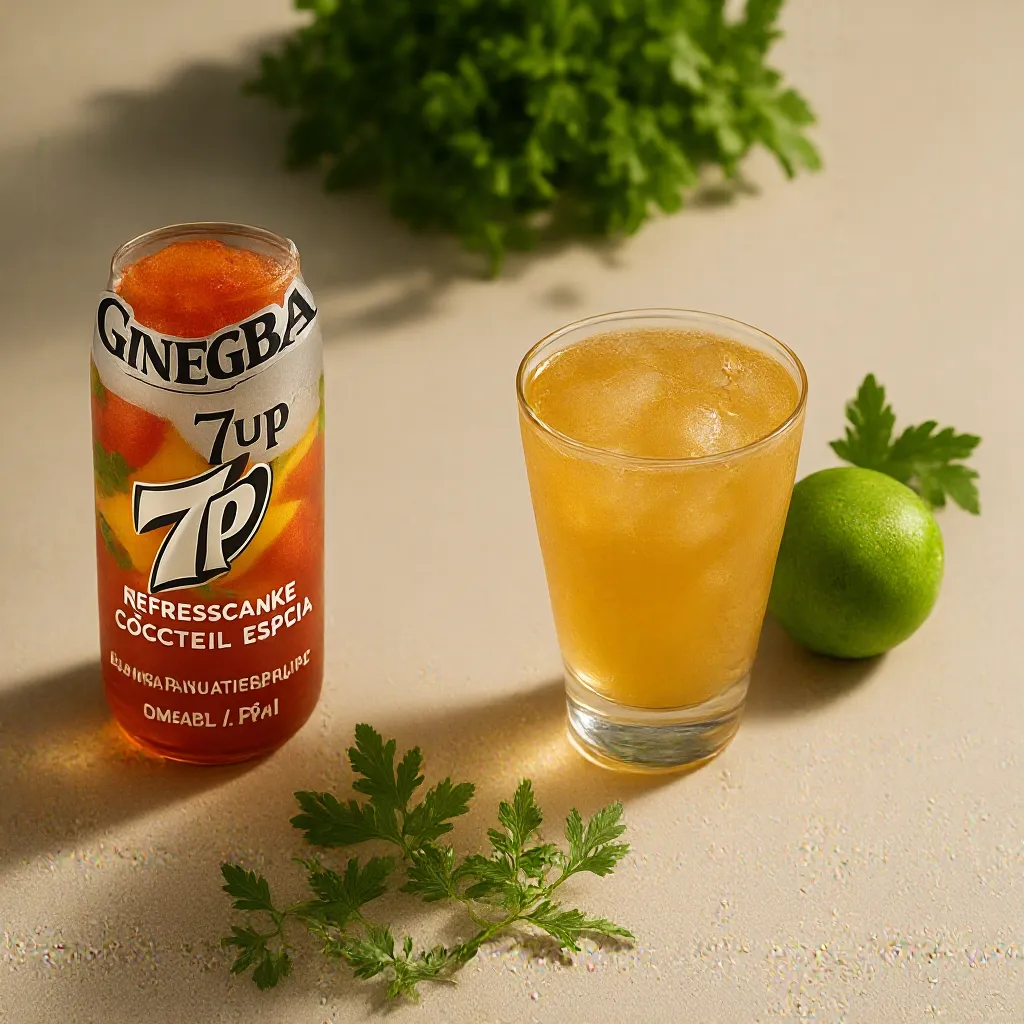 Ginebra y 7-Up: Refrescante Cóctel Especial