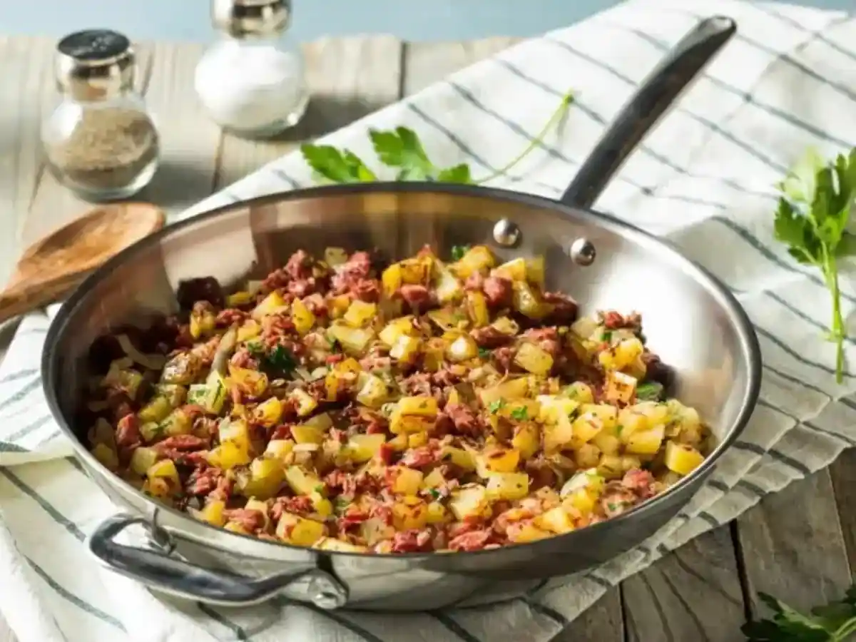 Hash de carne en conserva