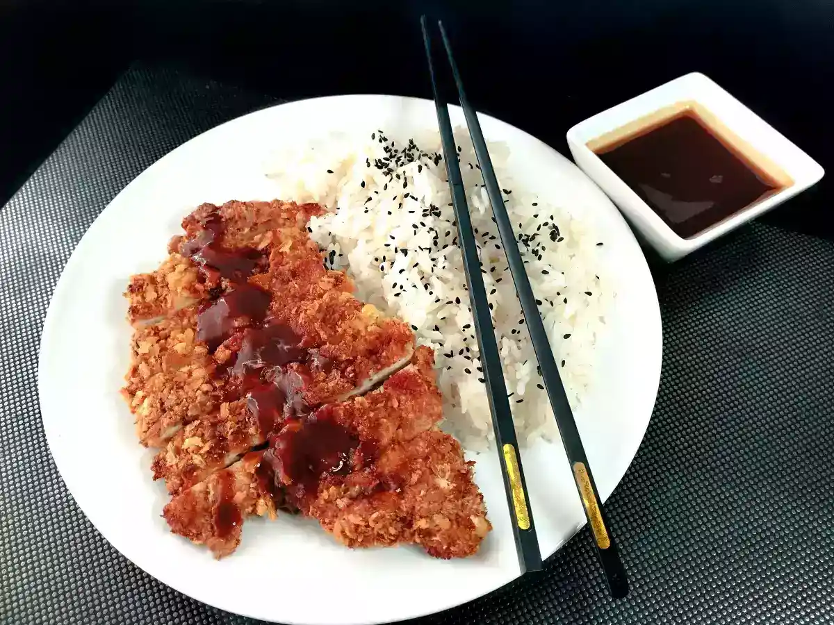 Katsudon japonés tradicional fácil