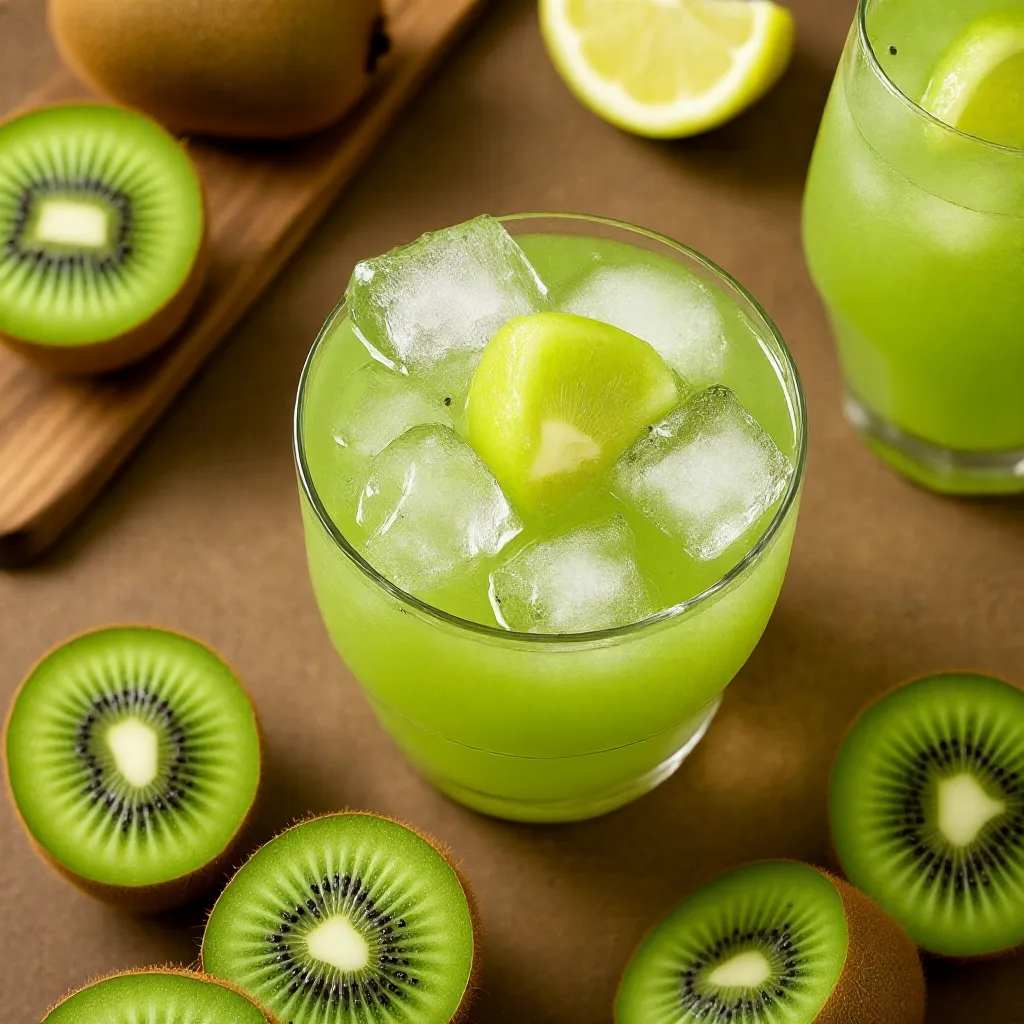 Kiwi Limón Refrescante: Cocktail Exquisito