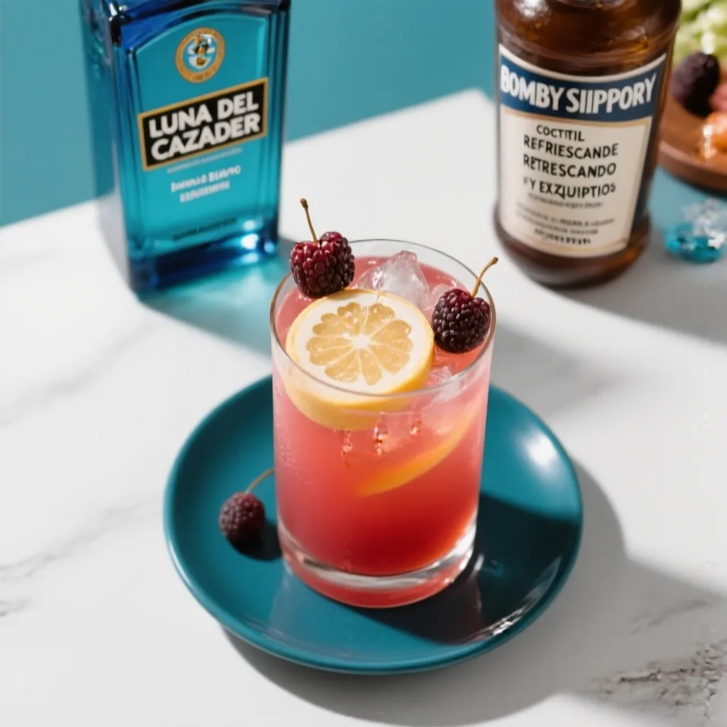 Luna del Cazador: Coctel Refrescante y Exquisito
