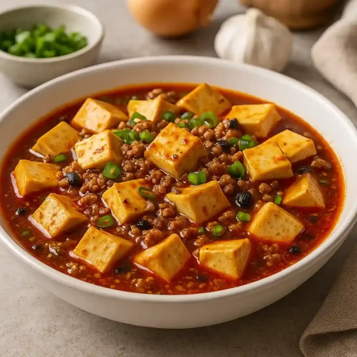 Ma Po Tofu Tradicional y Picante