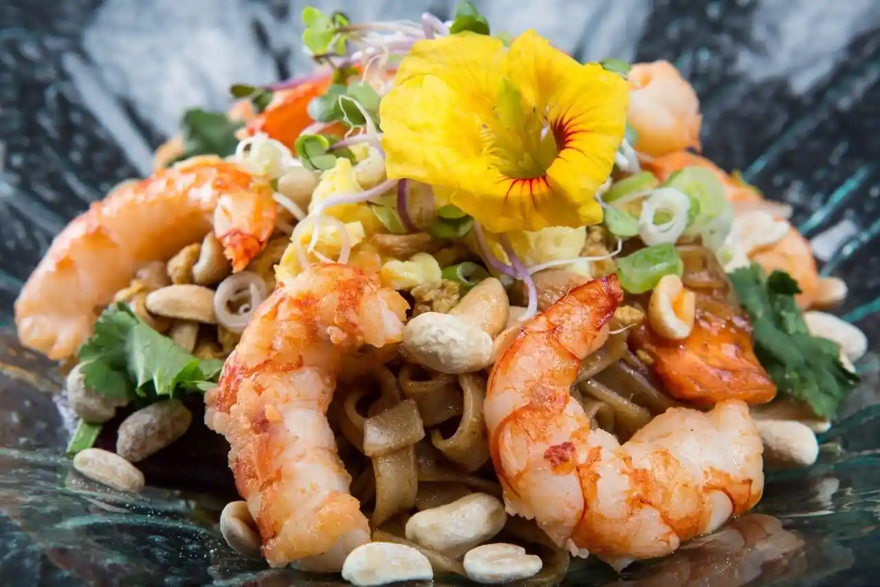 Pad Thai with Prawns