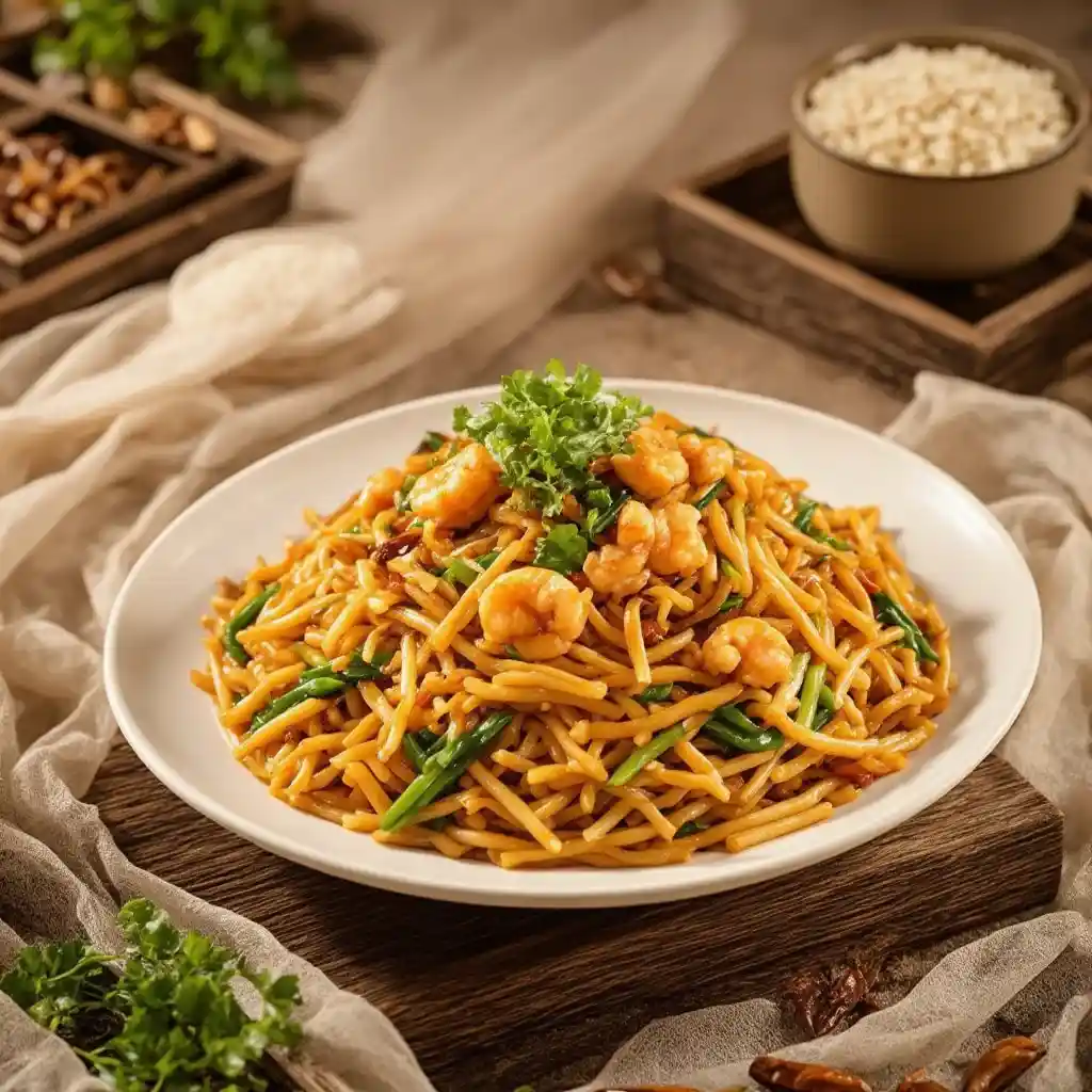 Pad Thai: Thai Style Stir-Fried Noodles