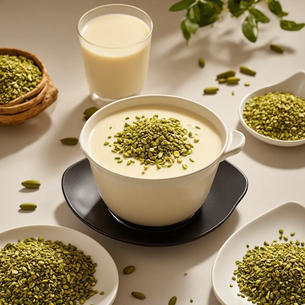 Panna Cotta al Pistacho - receta tradicional
