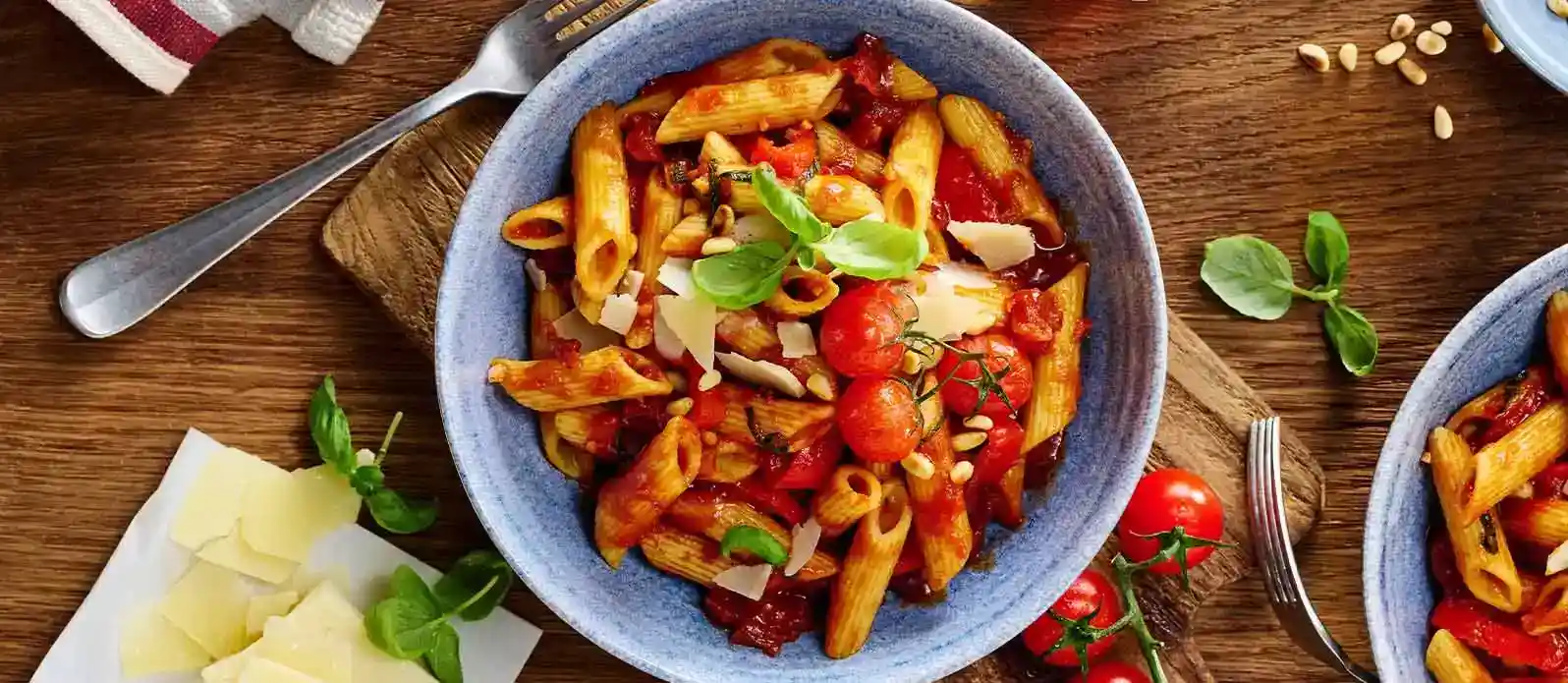 Penne Arrabiata Picante Casera
