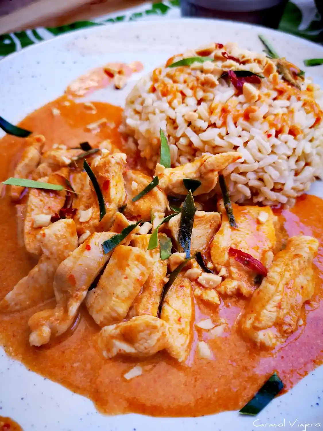 Pollo al Curry Panang