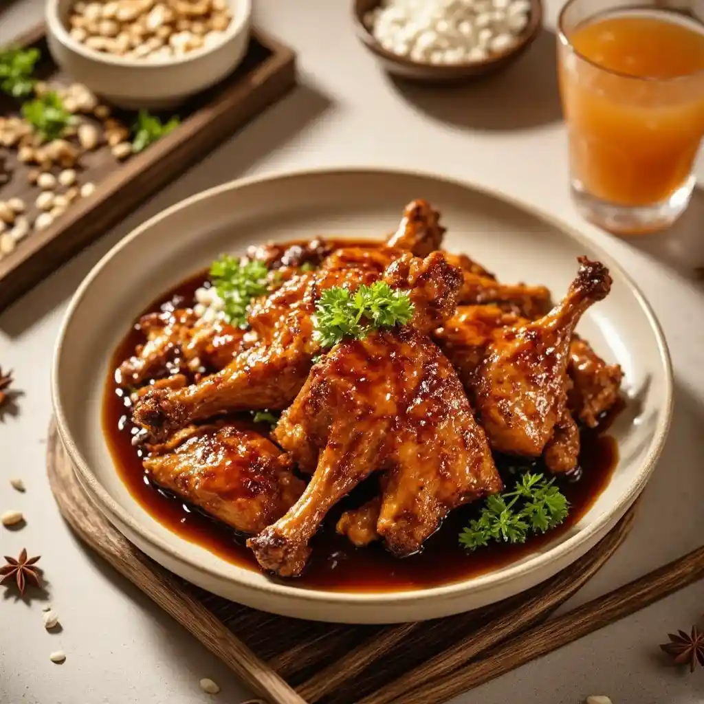 Pollo Teriyaki al Estilo Hawaiano