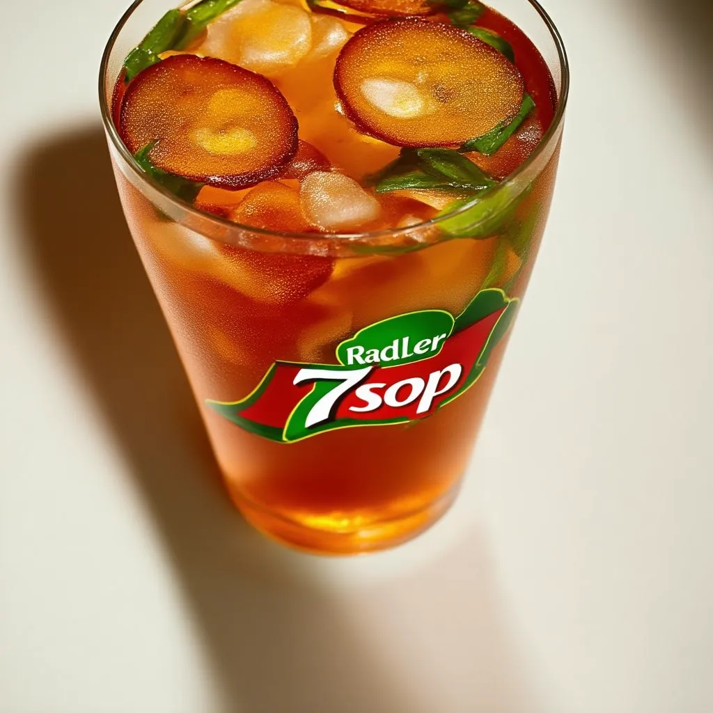 Radler Refrescante: Mezcla de Cerveza y 7-Up