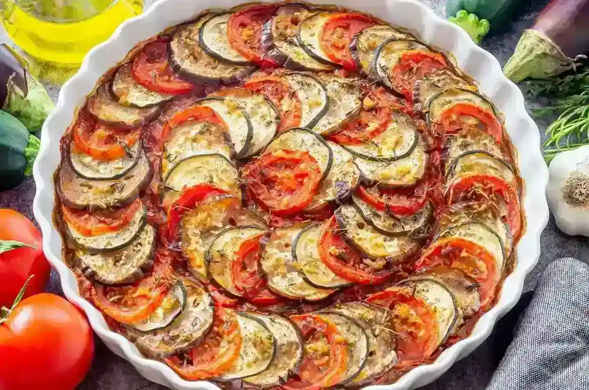 Ratatouille al horno con verduras provenzales