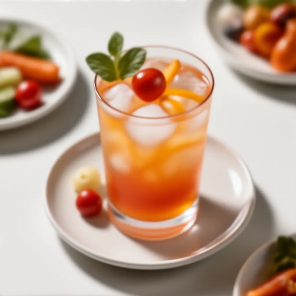 Refrescante Fizz de Vodka y Ginebra