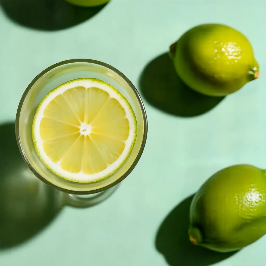 Refrescante Gota de Limón