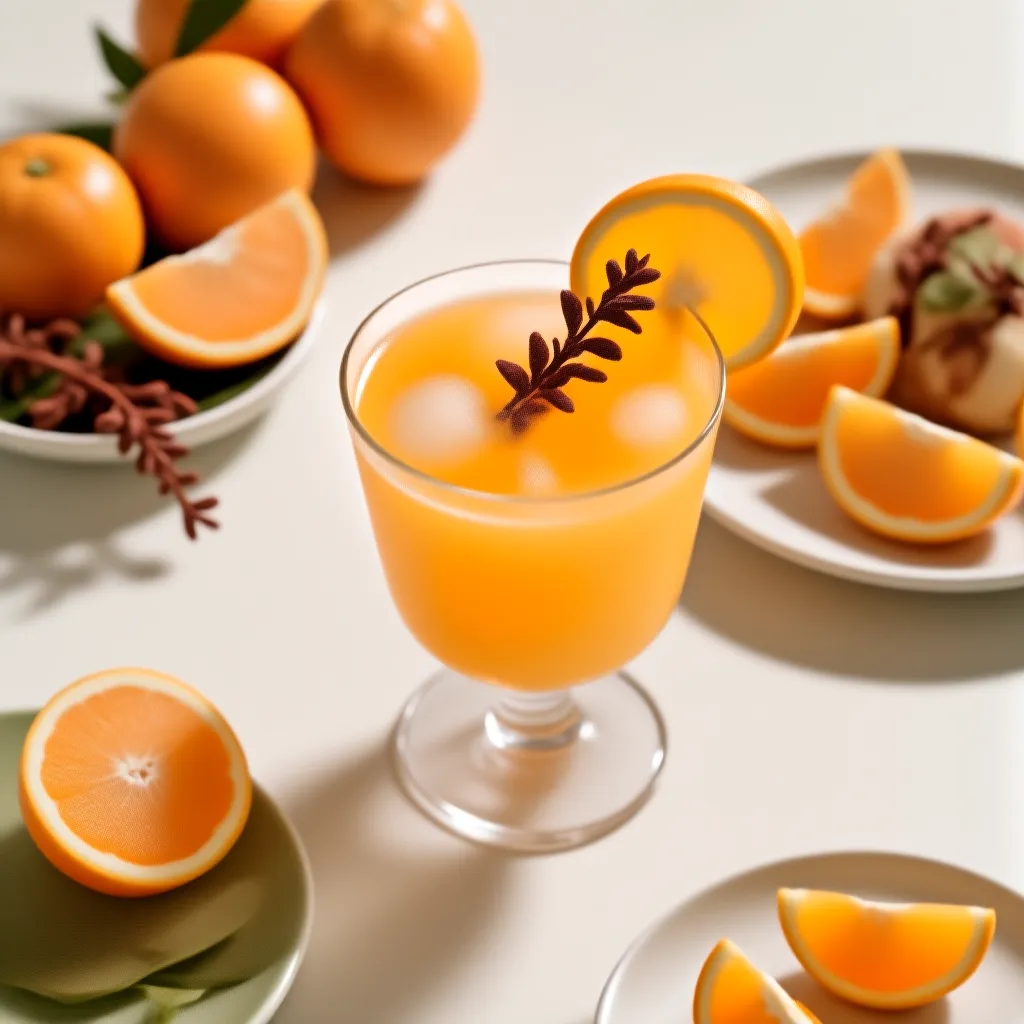 Refrescante Naranja Romero Collins