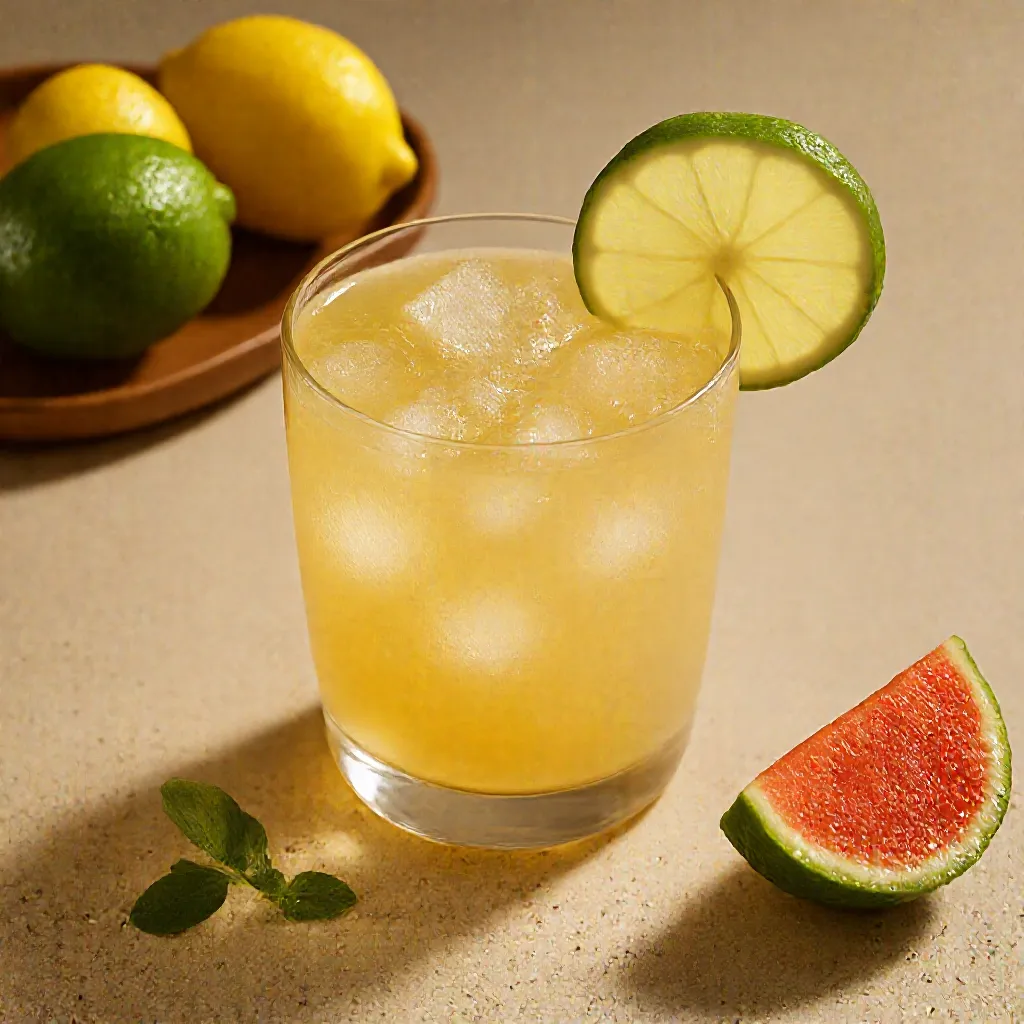 Refreshing Tom Collins Cocktail
