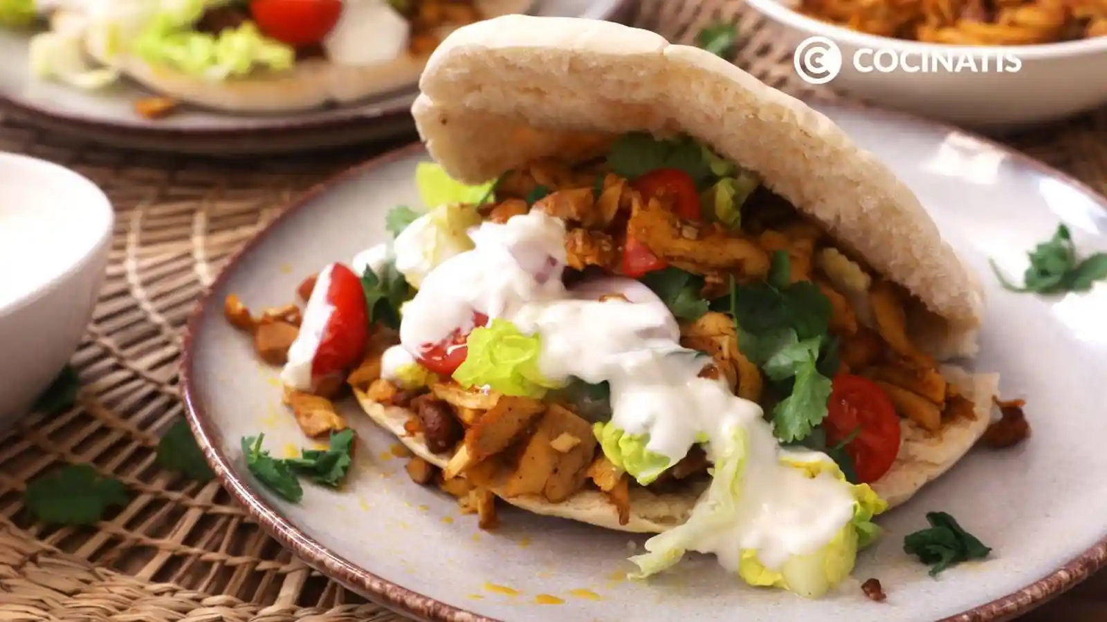 Shawarma de Pollo Egipcio Abarrotado de Sabor