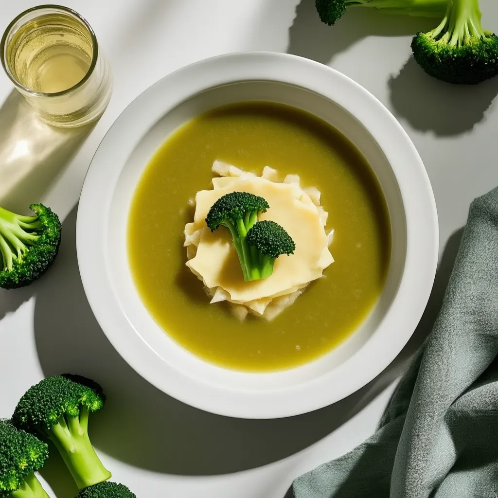 Sopa de Brócoli y Stilton: Un Clásico Británico