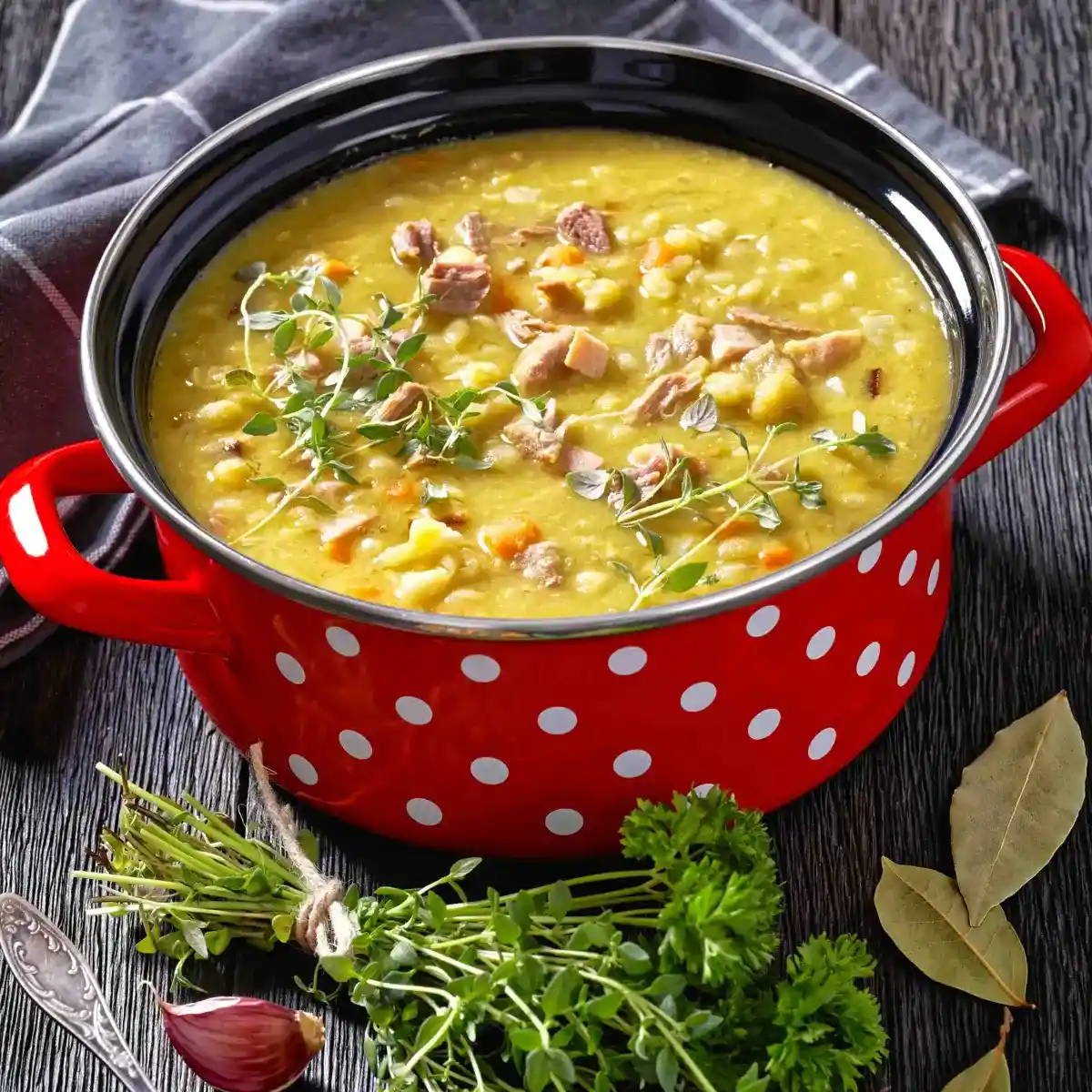 Sopa de Guisantes Partidos